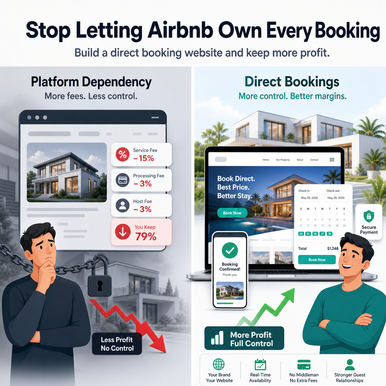 How to Reduce Airbnb Costs and Keep More Profit