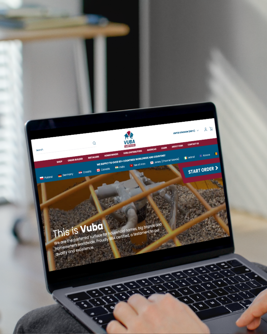Vuba Surfaces case study